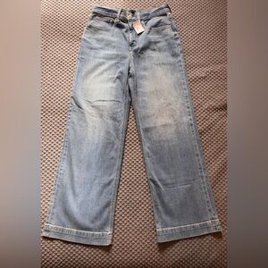 J. Crew Classic Wide-Leg Jeans Size 28 NWT